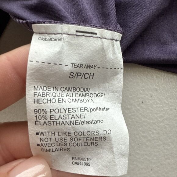 Under Armour Knockout Tank Purple White Logo Spellout Lightweight Size Small New - Picture 7 of 8